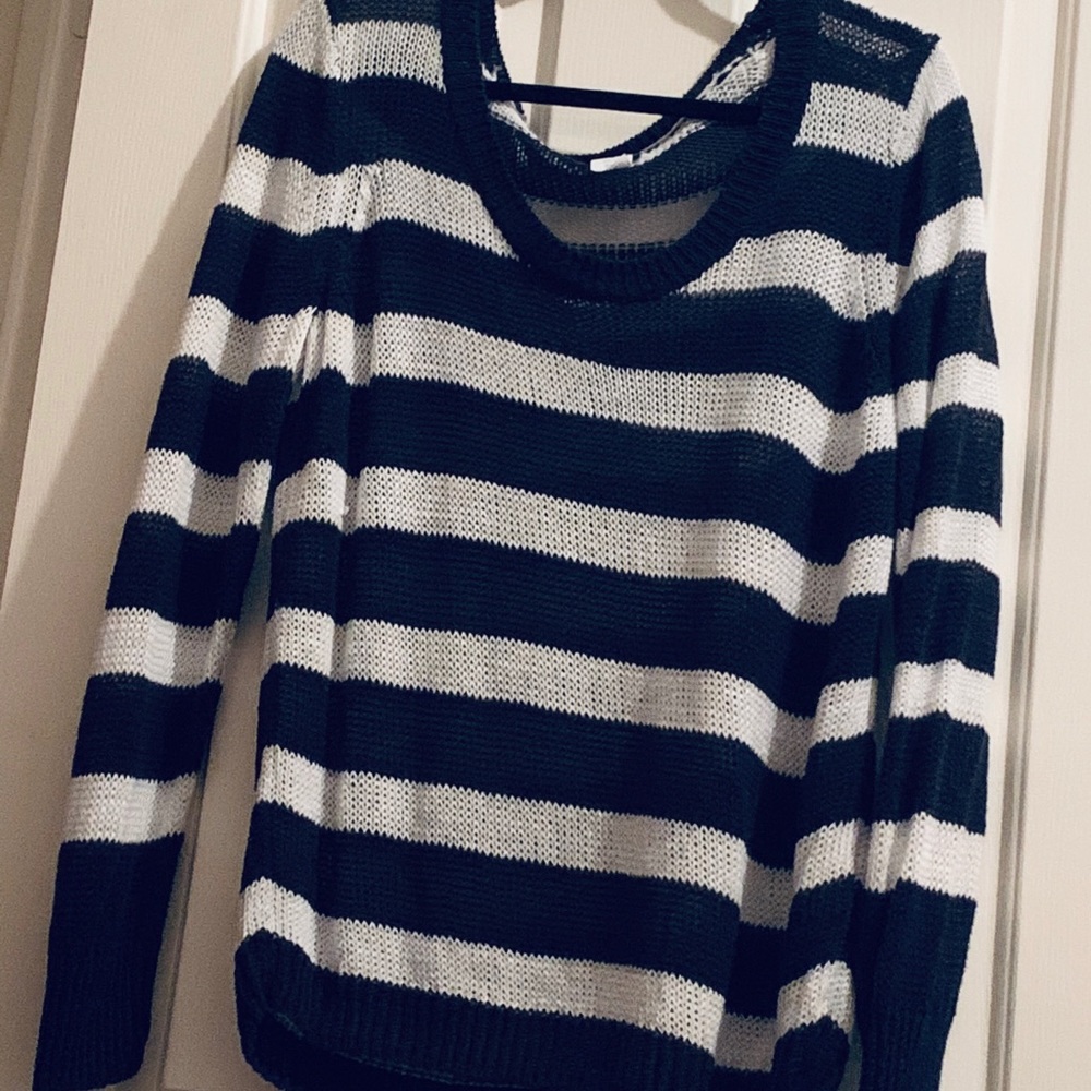 J Crew Knit striped sweater